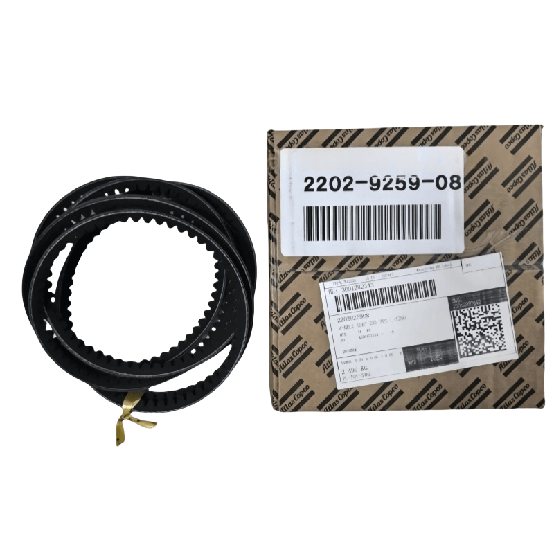 2202925908 ATLAS COPCO V-образное (SET 2X) XPZ L = 1250 AC для оригинала винтового компрессора масла.