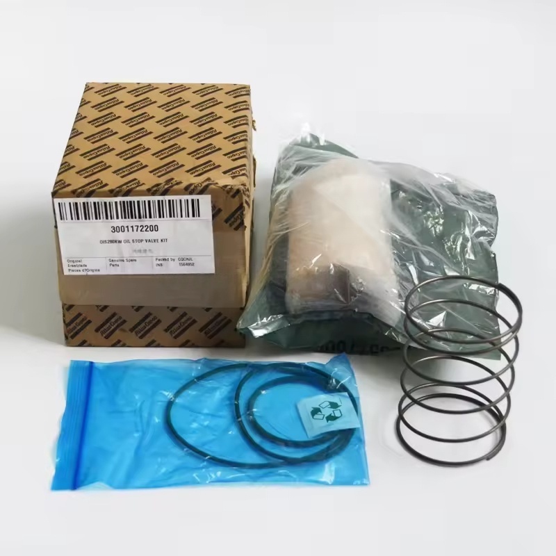 Оригинальный 3001172200 Atlas Copco Oil Stop Cart Kit Подличные запасные части для воздушного компрессора
