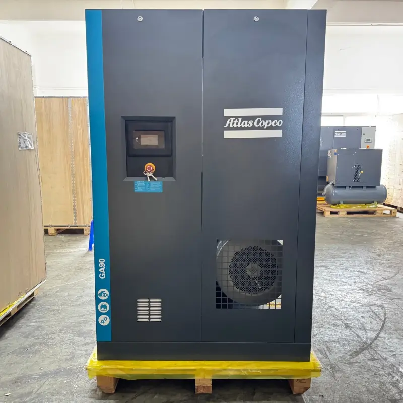 Оригинальный винтовой масляный компрессор Atlas Copco GA90, 90 кВт, 125 л.с.