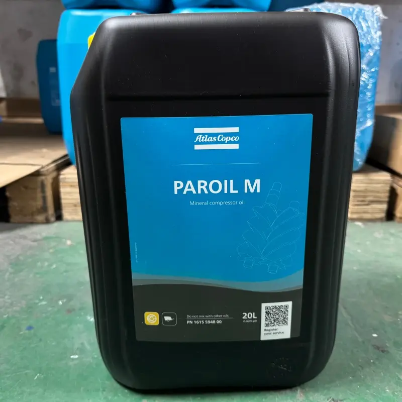 Atlas Copco Oil 1615594800 Минеральная смазка Paroil M для портативных компрессоров, оригинал