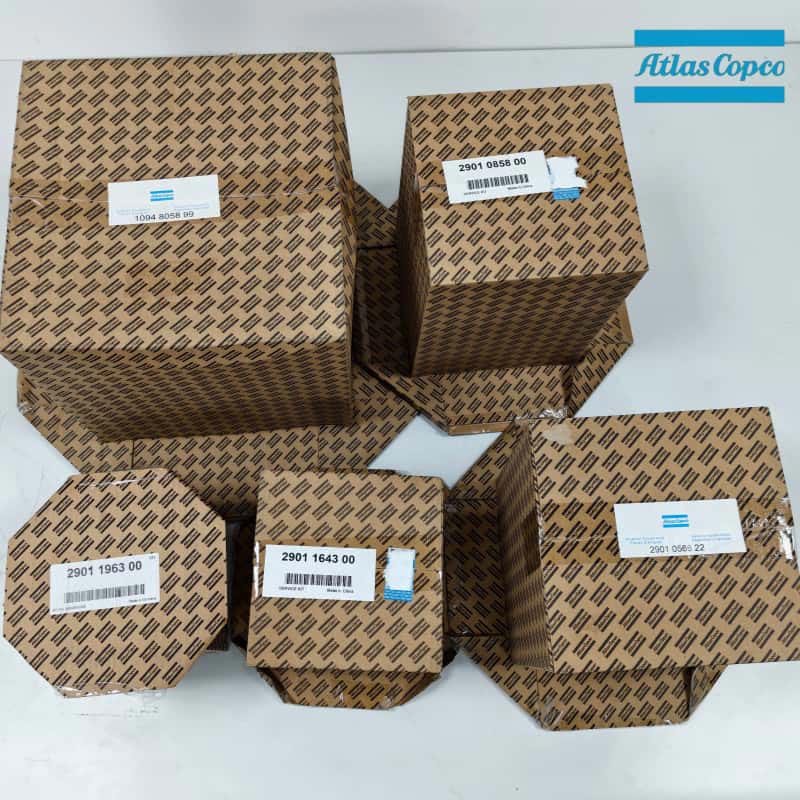 Комплект маслоотделителя запасных частей Atlas Copco 2901085800 2901164300 2901196300 1094805899 2901056622